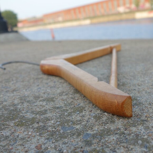 Vintage Canada Steamship Lines Wood Hanger - Picture 8 of 11